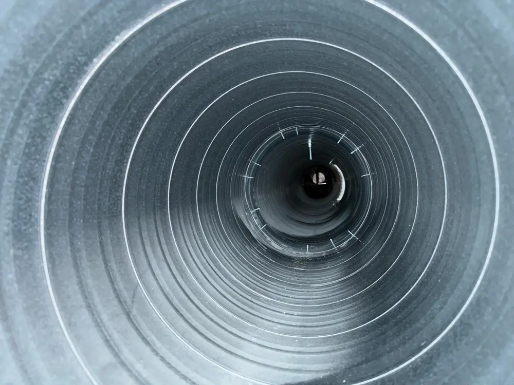 After commercial round duct service in Calgary